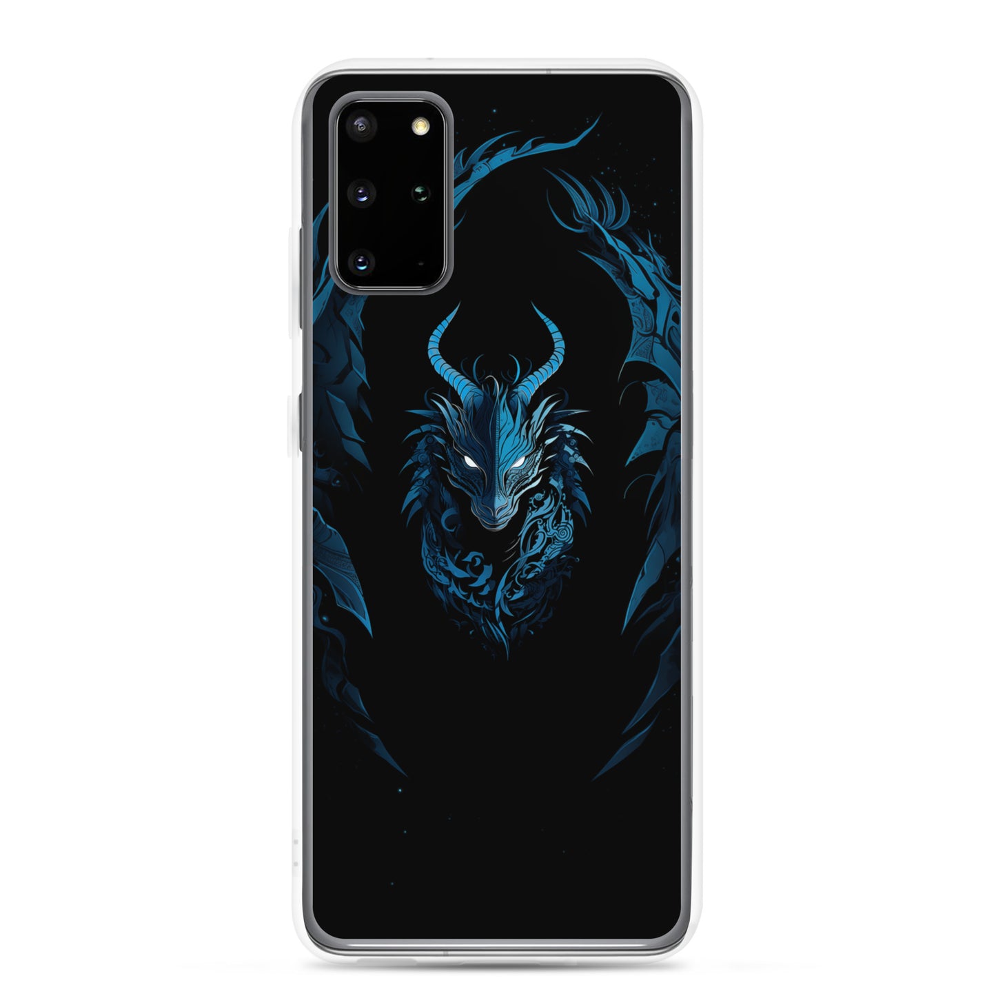 Coque Samsung® "Dragon bleu et noir"