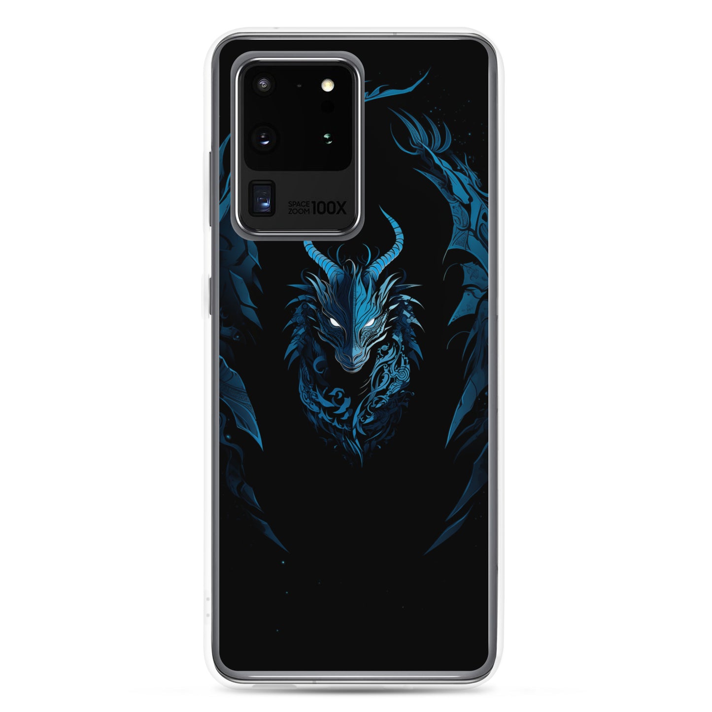 Coque Samsung® "Dragon bleu et noir"