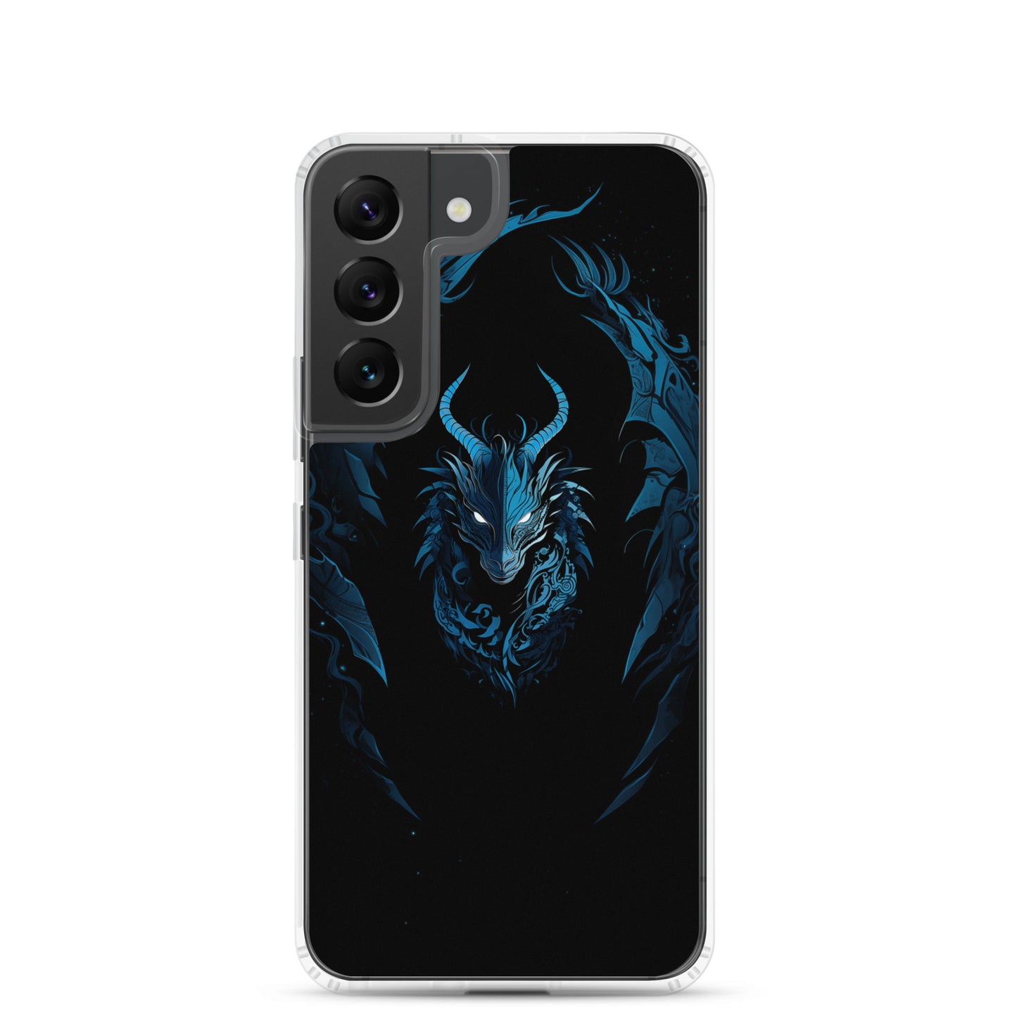 Coque Samsung® "Dragon bleu et noir"