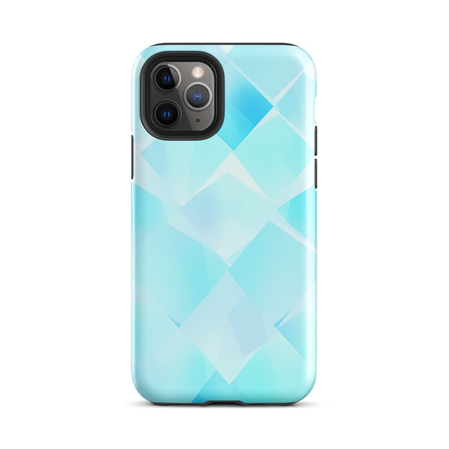 Coque d'iPhone® rigide "Bleu carré"