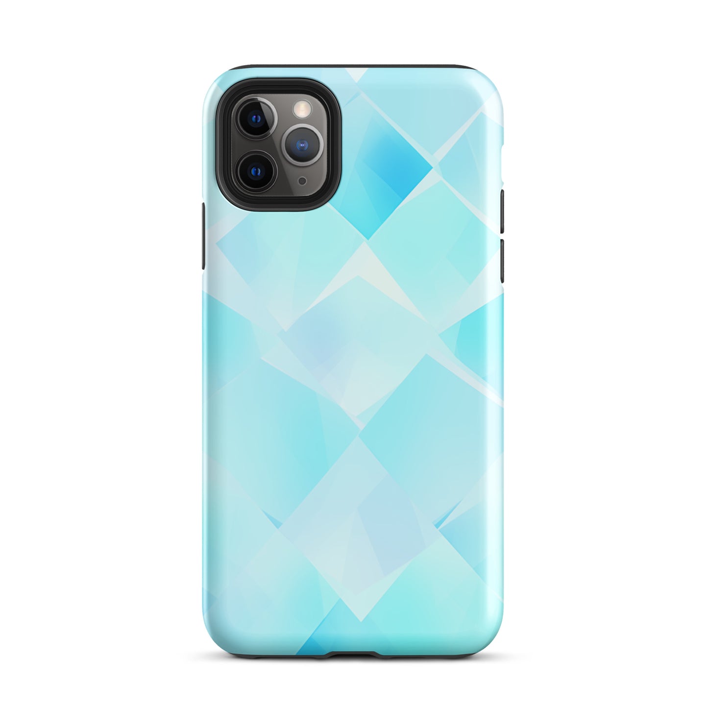 Coque d'iPhone® rigide "Bleu carré"