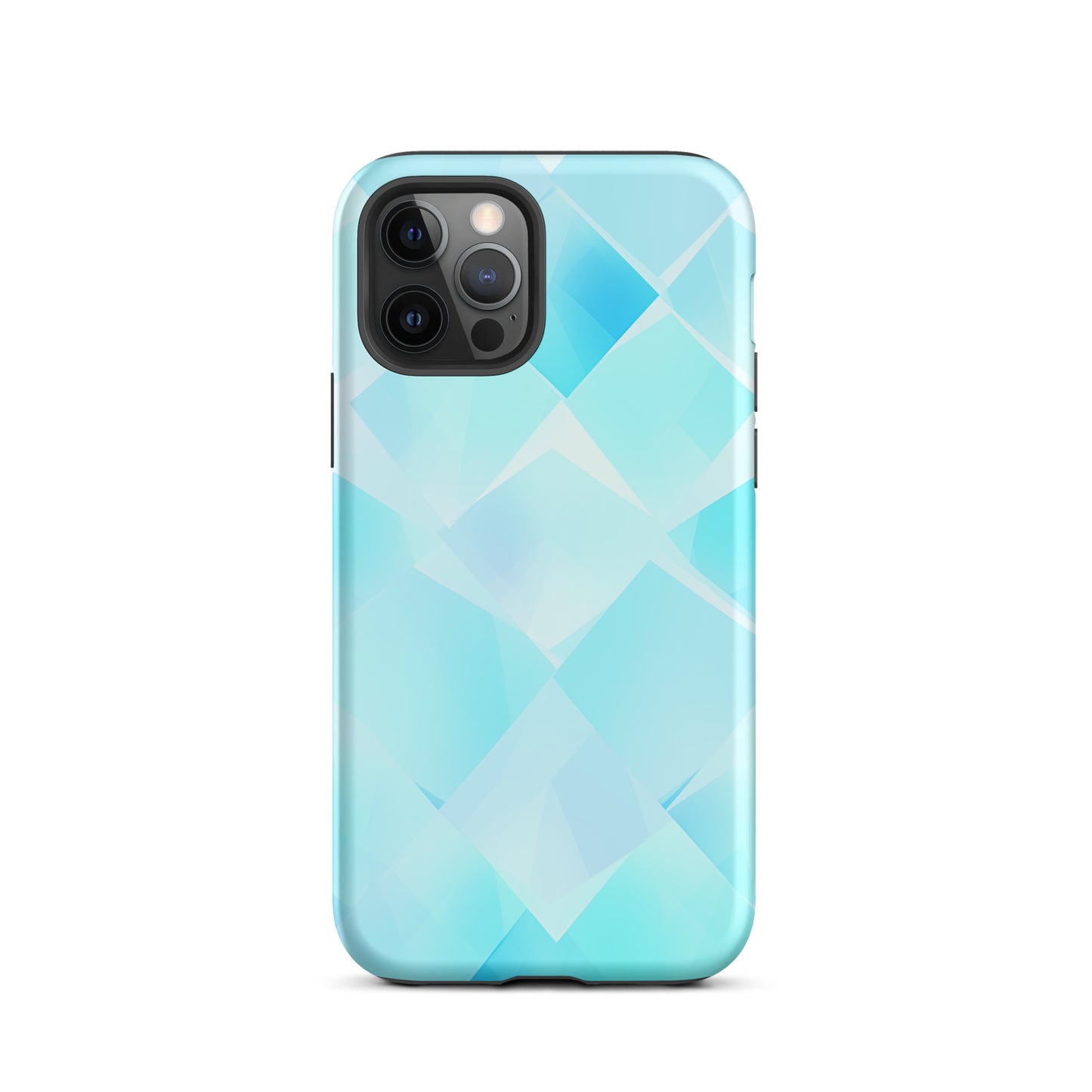 Coque d'iPhone® rigide "Bleu carré"
