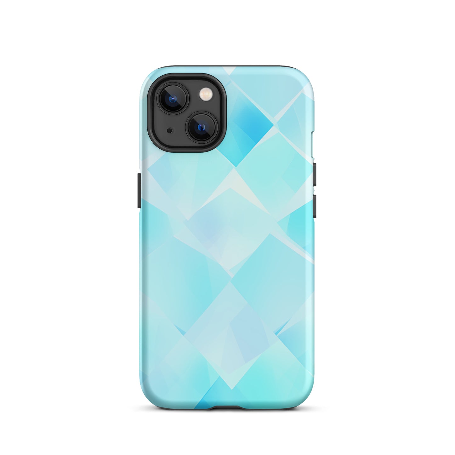 Coque d'iPhone® rigide "Bleu carré"