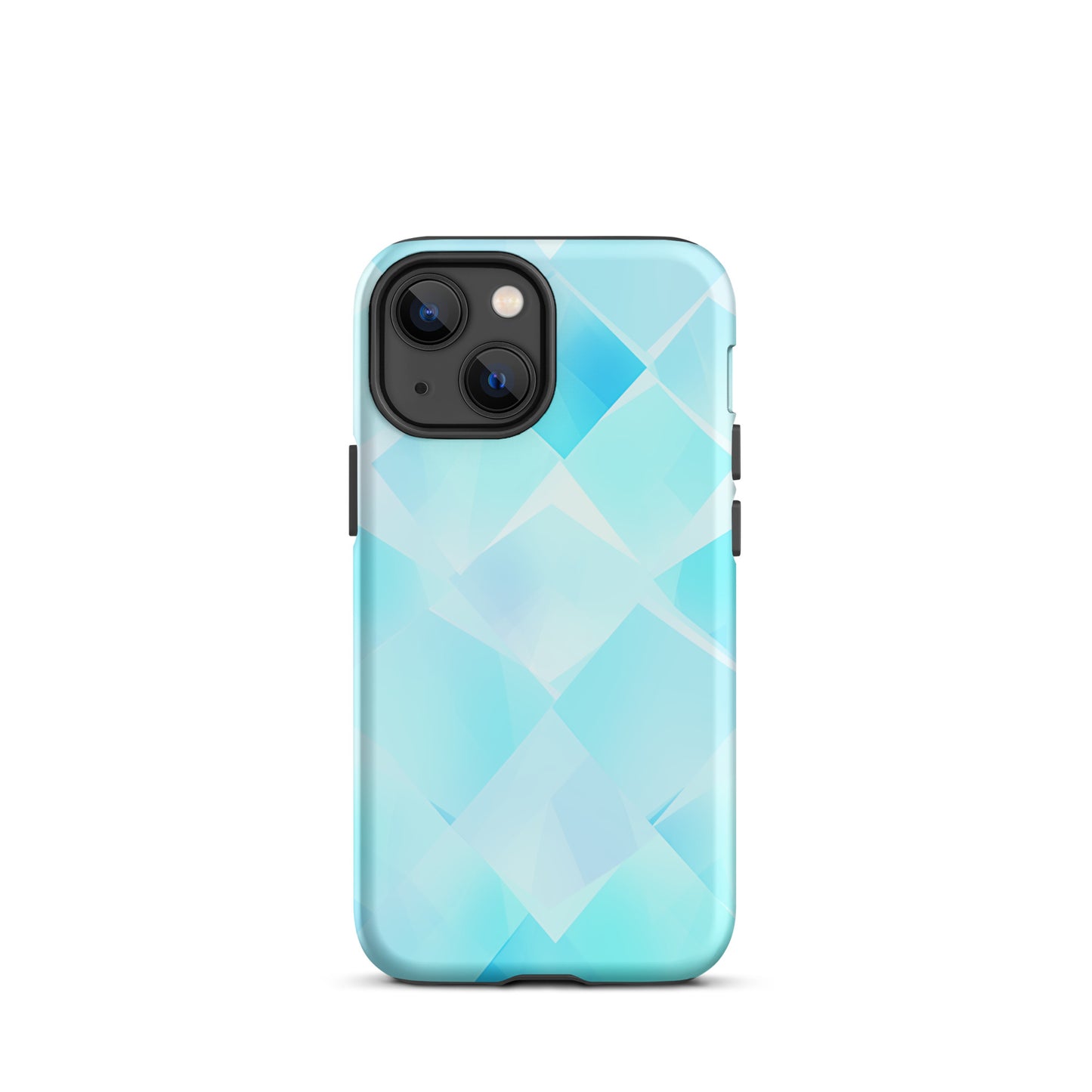 Coque d'iPhone® rigide "Bleu carré"