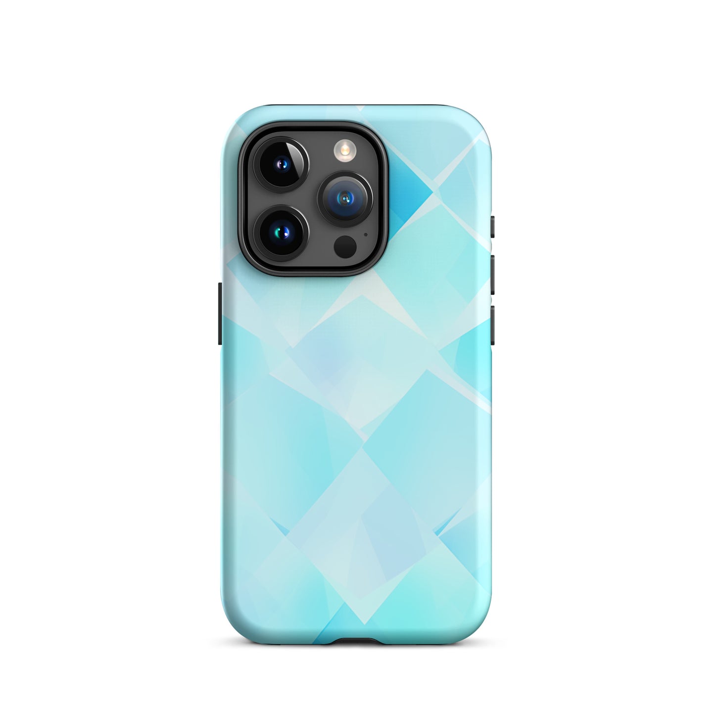Coque d'iPhone® rigide "Bleu carré"