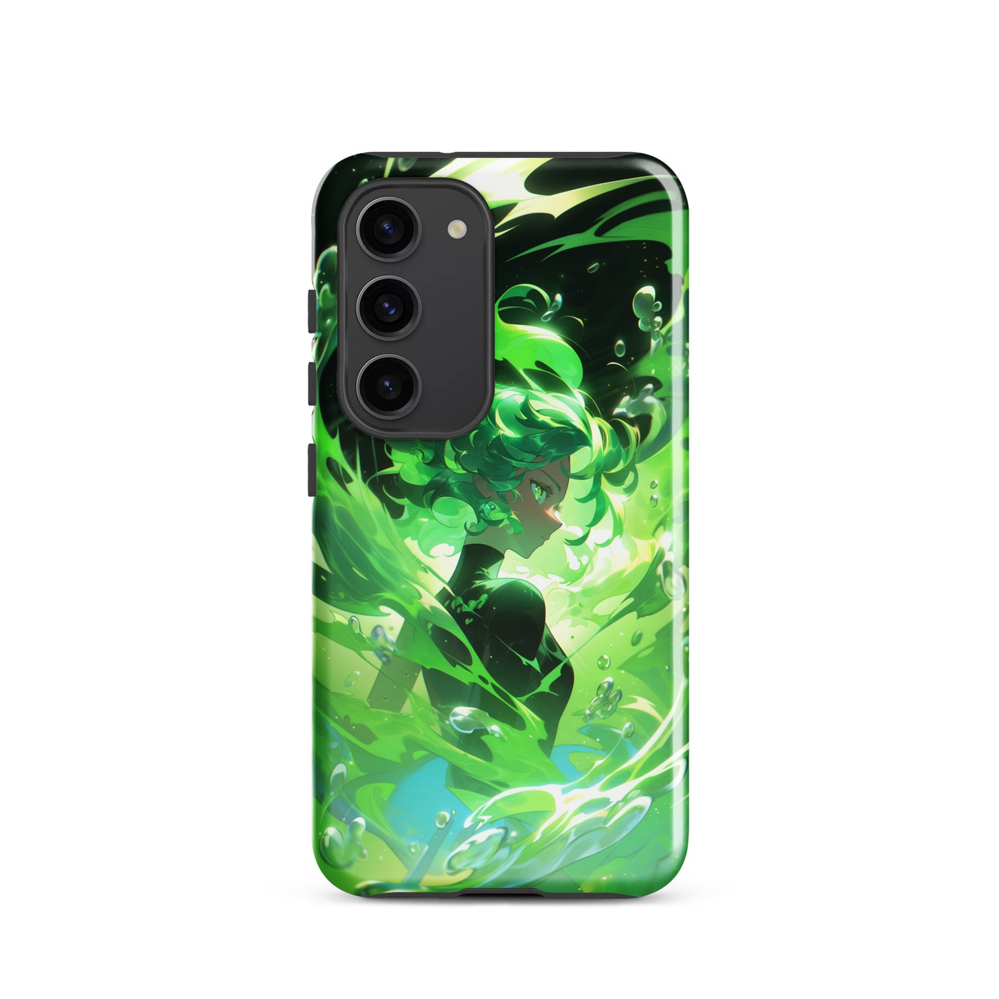 Coque solide pour Samsung® "Fille Émeraude"