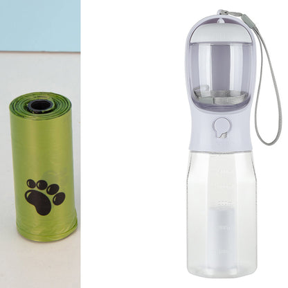 Bouteille d'Eau et de Nourriture Portable pour Chats et Chiens