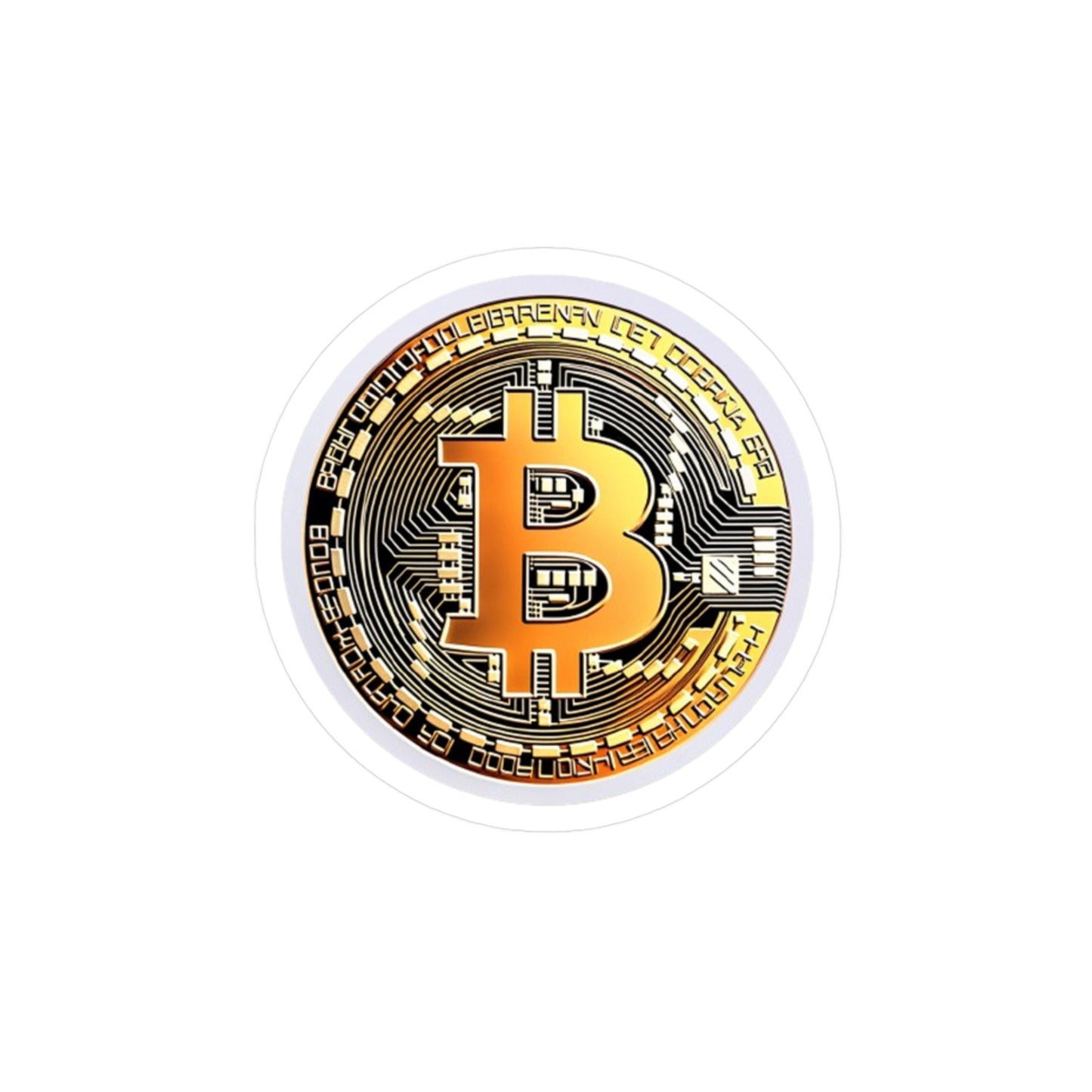 Sticker "Bitcoin Coin"