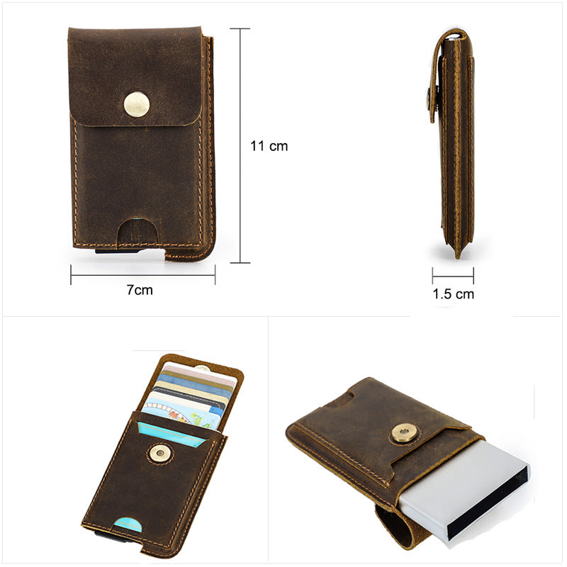 Portefeuille Homme Antivol