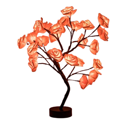 Arbre Lumineux avec des Roses