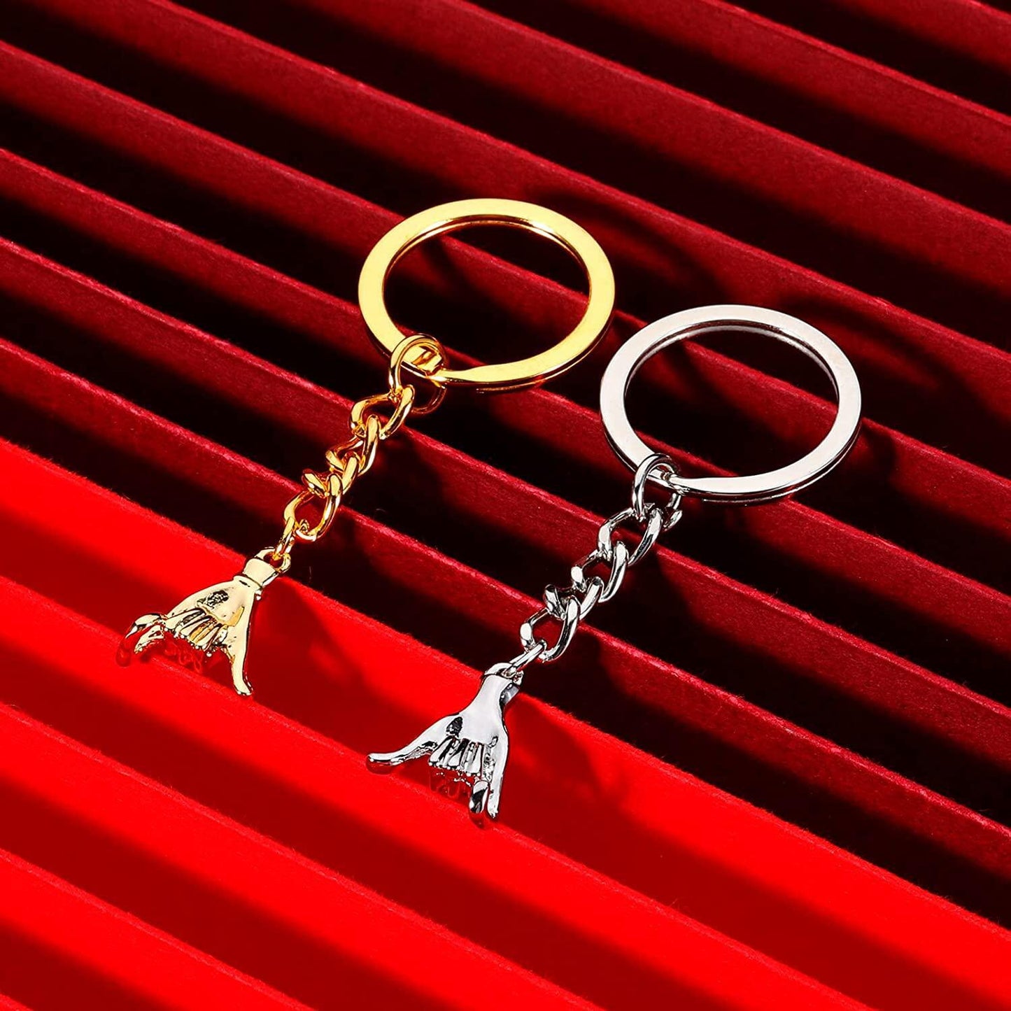 Couple Hand In Hand Creative Keychain Personality