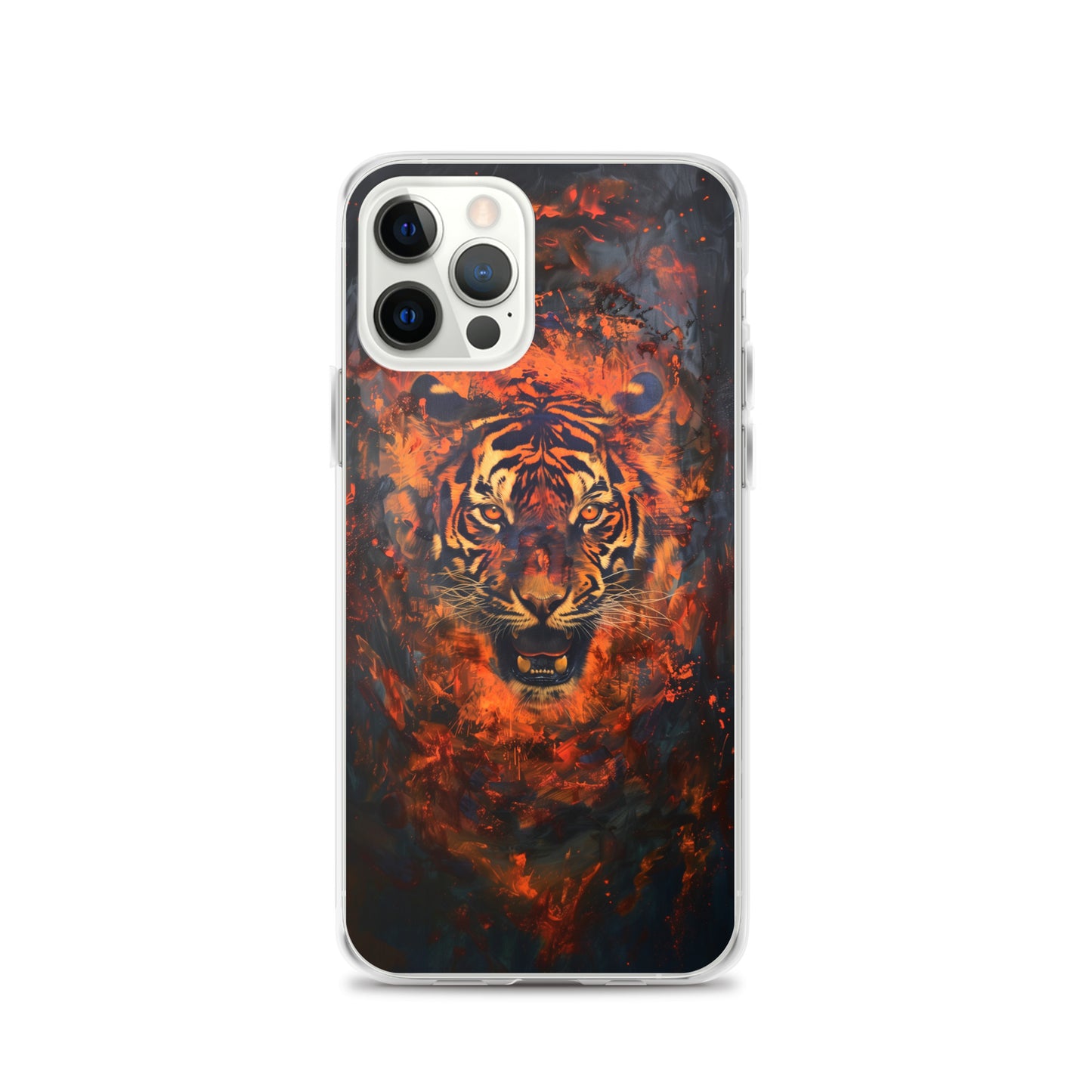 Coque pour iPhone® "Flame Tiger"