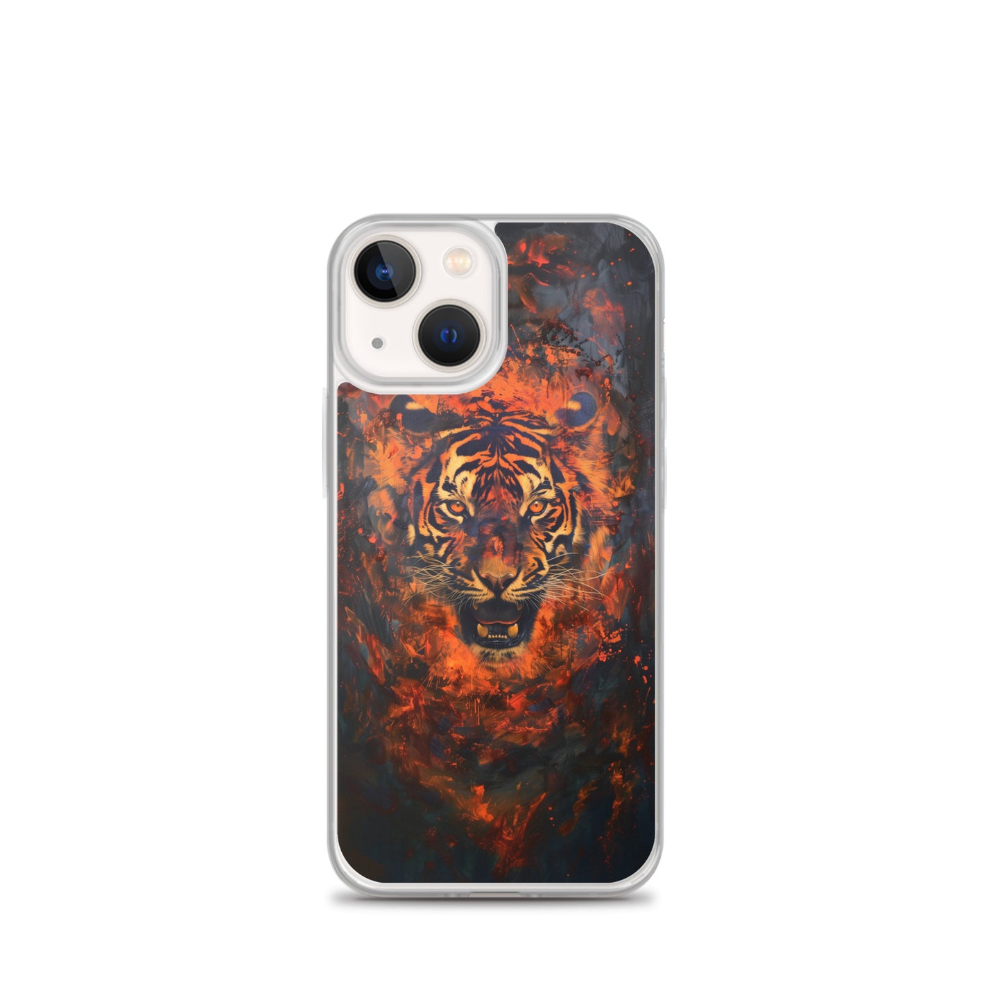 Coque pour iPhone® "Flame Tiger"