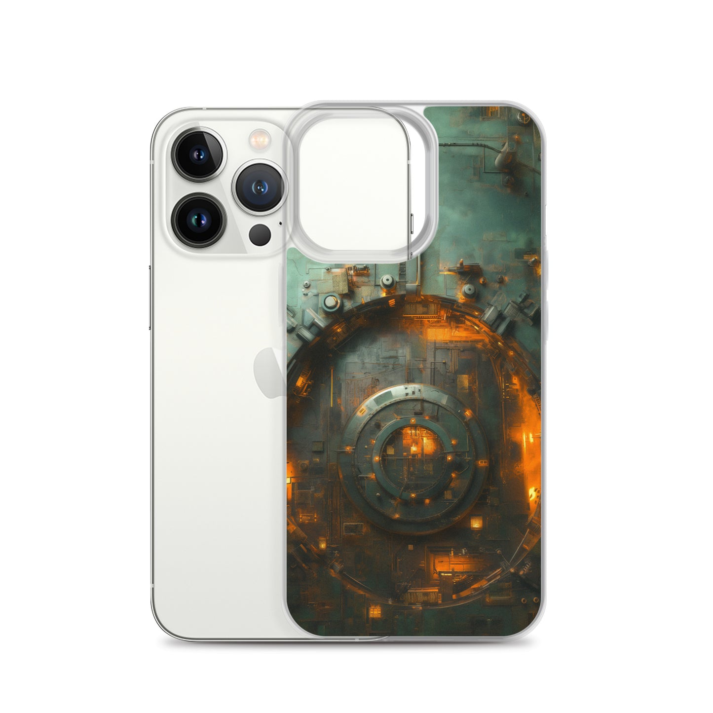 Coque pour iPhone® "Plaque cyberpunk"