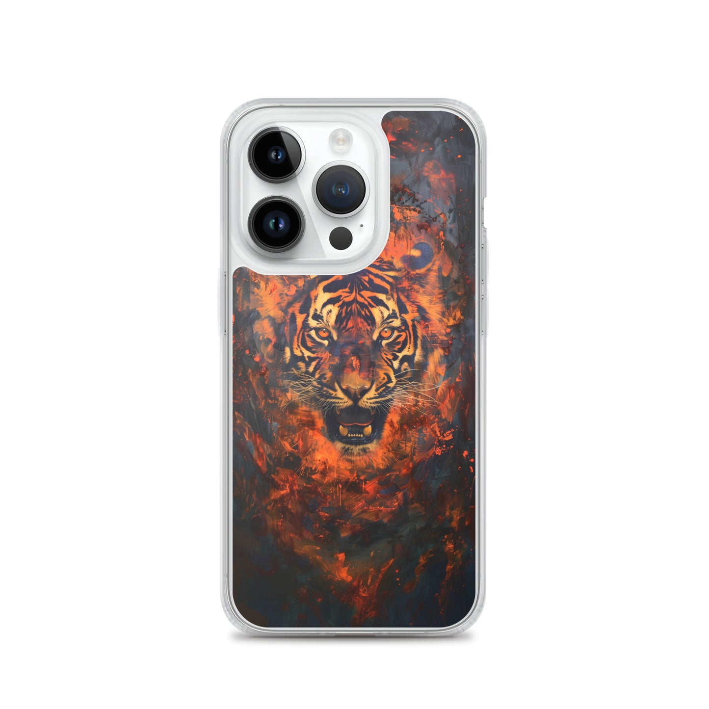 Coque pour iPhone® "Flame Tiger"