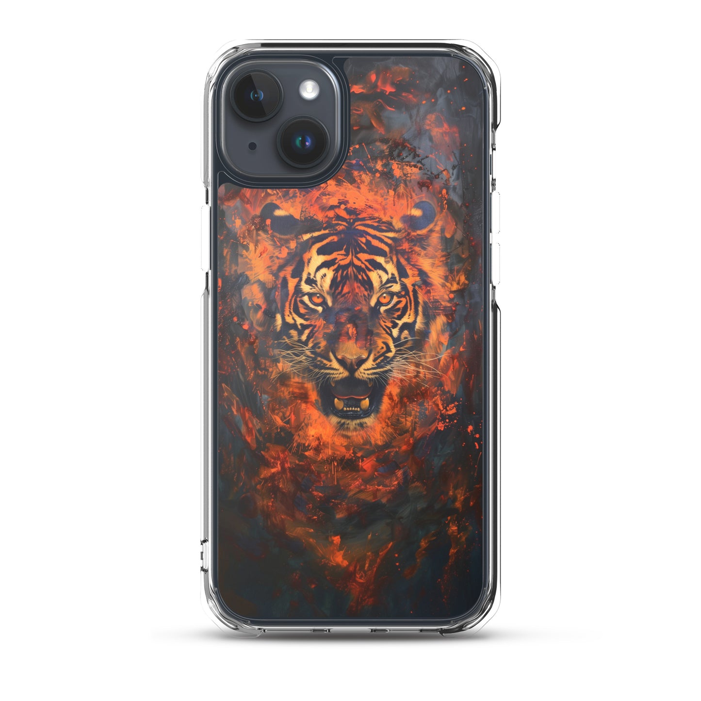 Coque pour iPhone® "Flame Tiger"