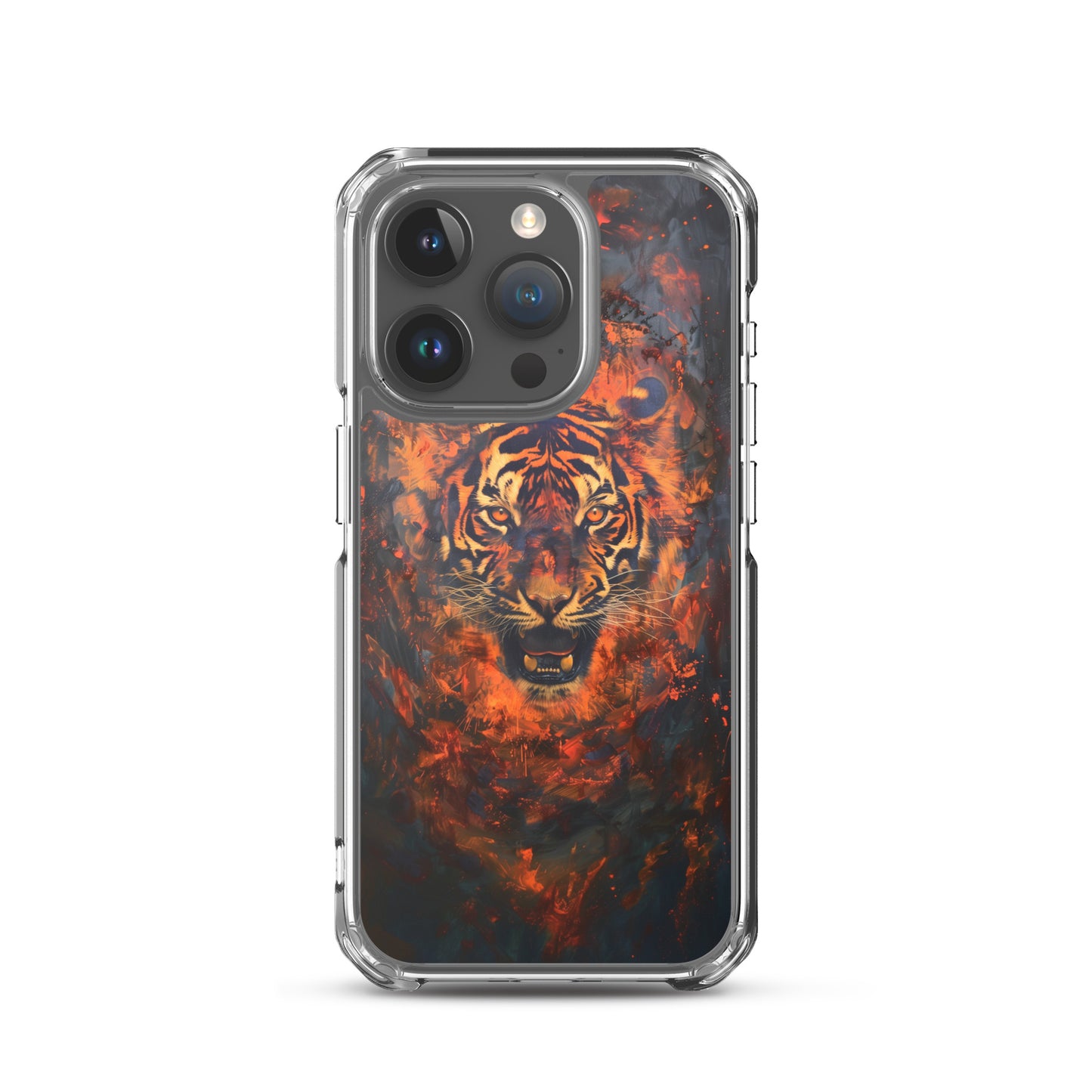 Coque pour iPhone® "Flame Tiger"