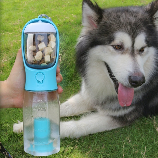 Bouteille d'Eau et de Nourriture Portable pour Chats et Chiens