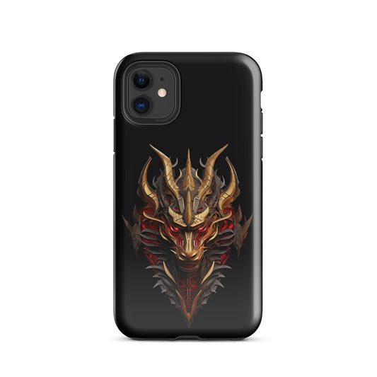 Coque d'iPhone® rigide "Dragon d'Or"