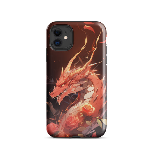 Coque d'iPhone® rigide "Rose Dragon"