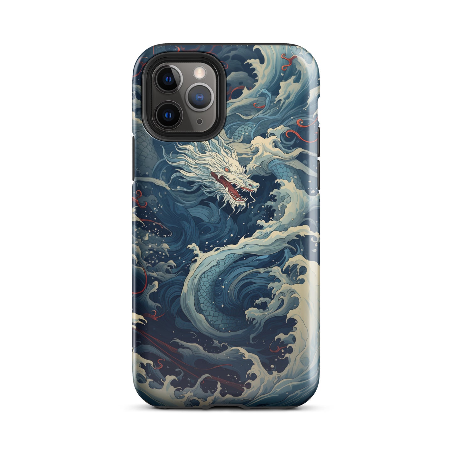 Coque d'iPhone® rigide "Dragon bleu"