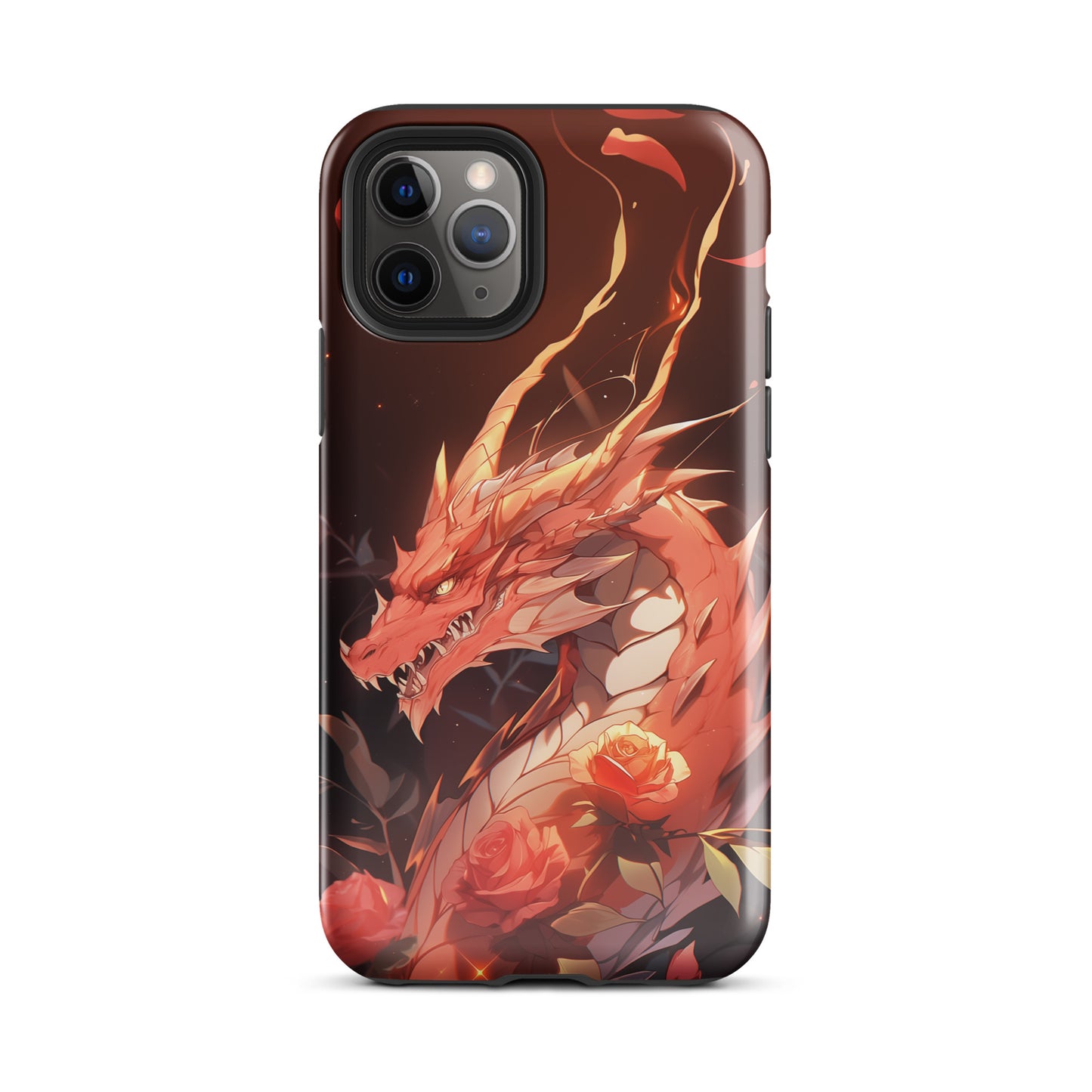 Coque d'iPhone® rigide "Rose Dragon"