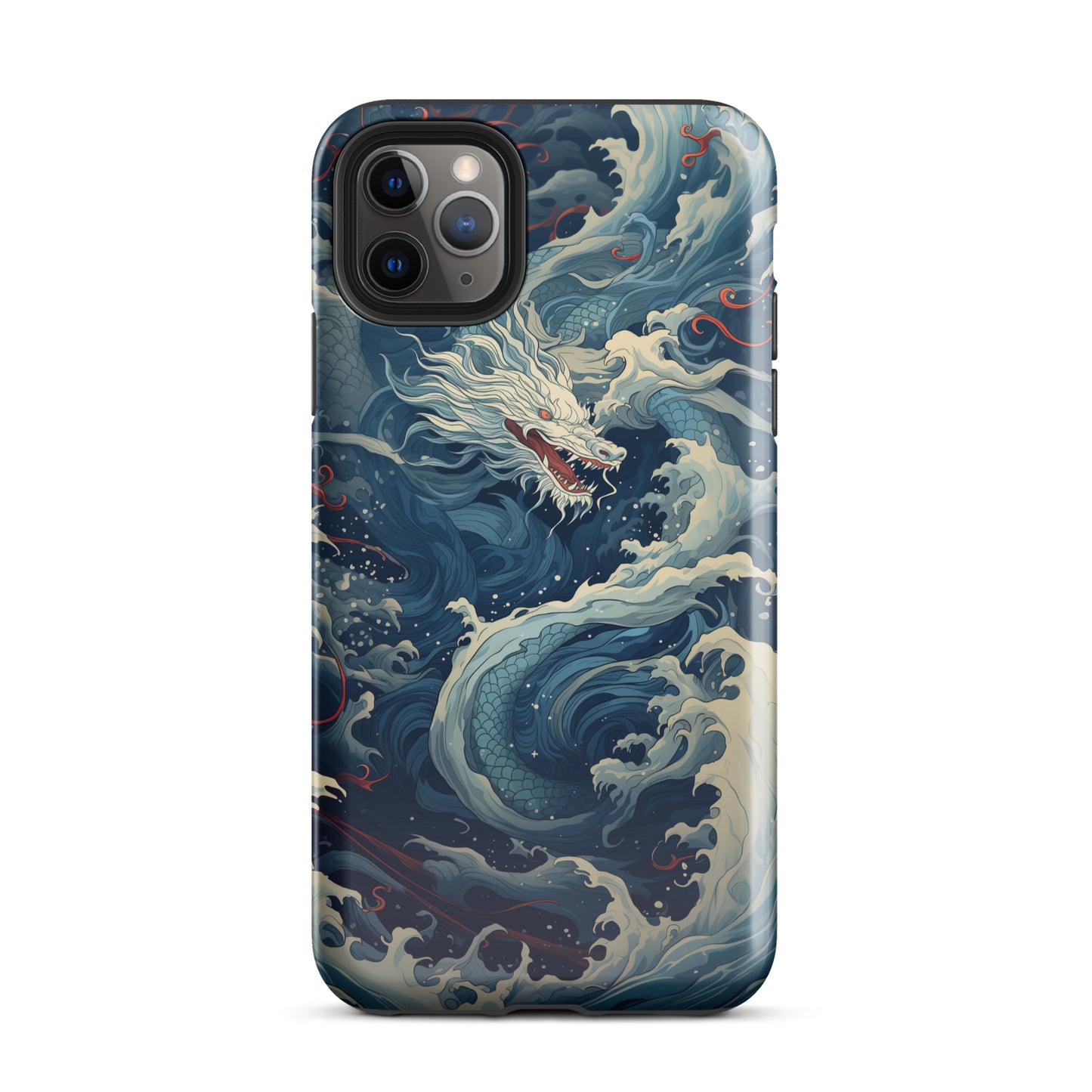 Coque d'iPhone® rigide "Dragon bleu"