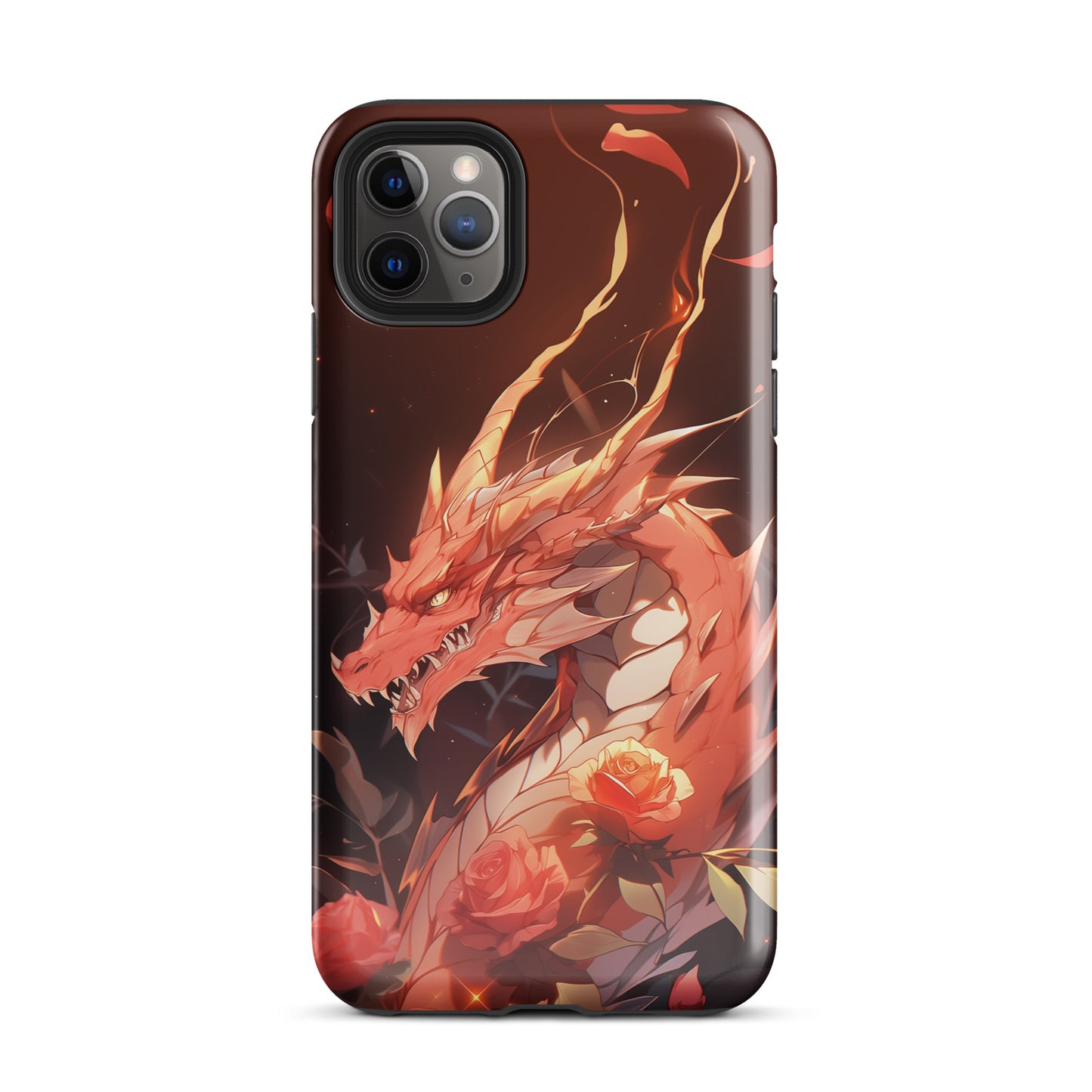 Coque d'iPhone® rigide "Rose Dragon"