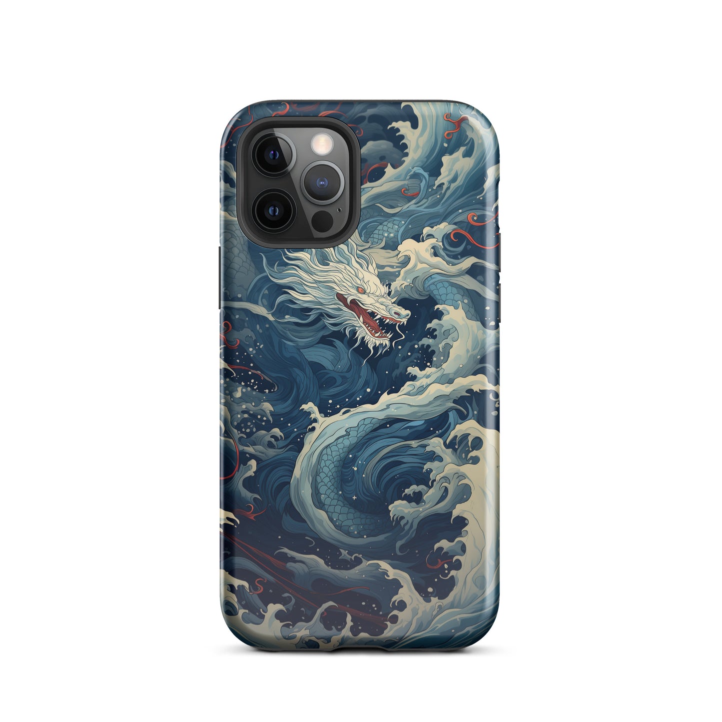 Coque d'iPhone® rigide "Dragon bleu"