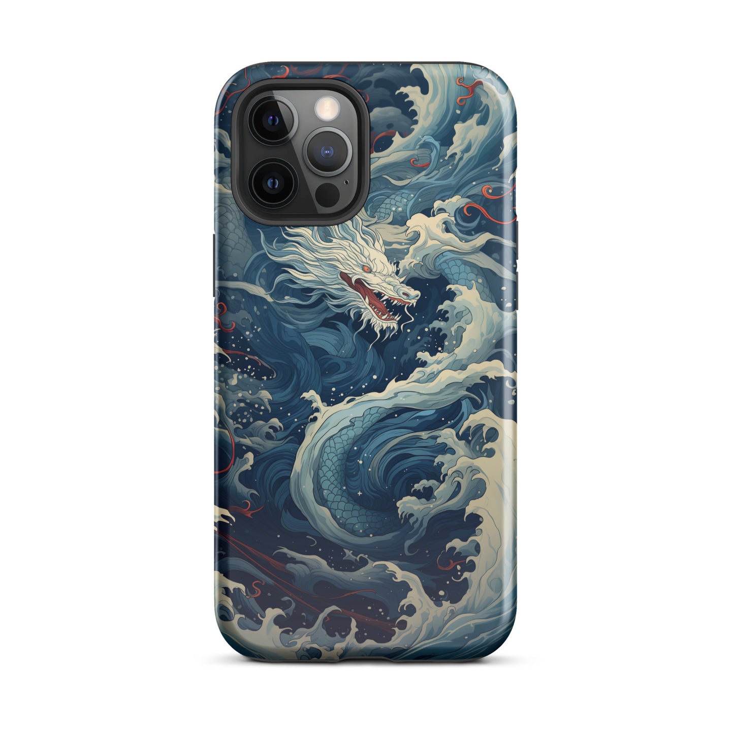 Coque d'iPhone® rigide "Dragon bleu"