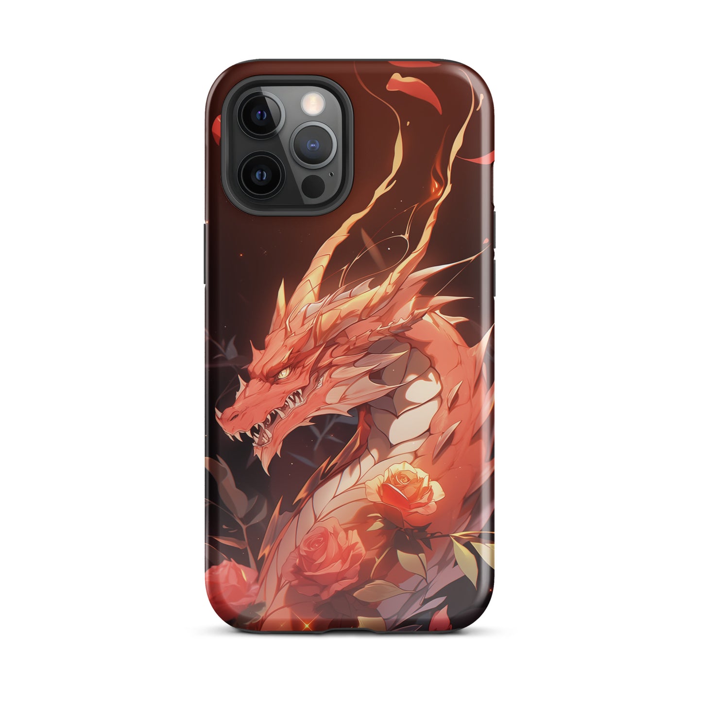 Coque d'iPhone® rigide "Rose Dragon"