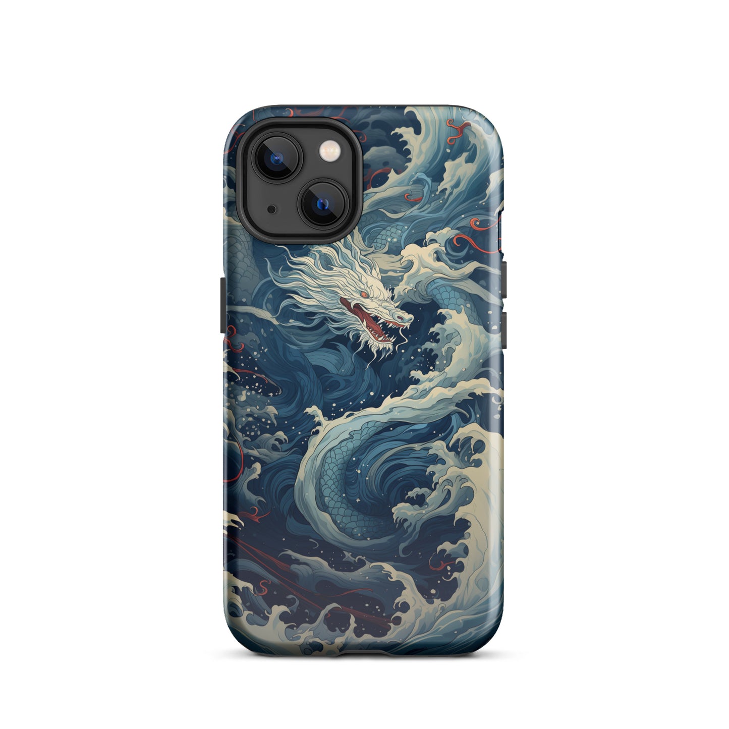 Coque d'iPhone® rigide "Dragon bleu"