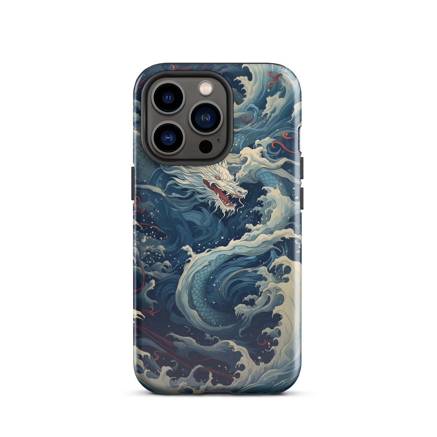 Coque d'iPhone® rigide "Dragon bleu"