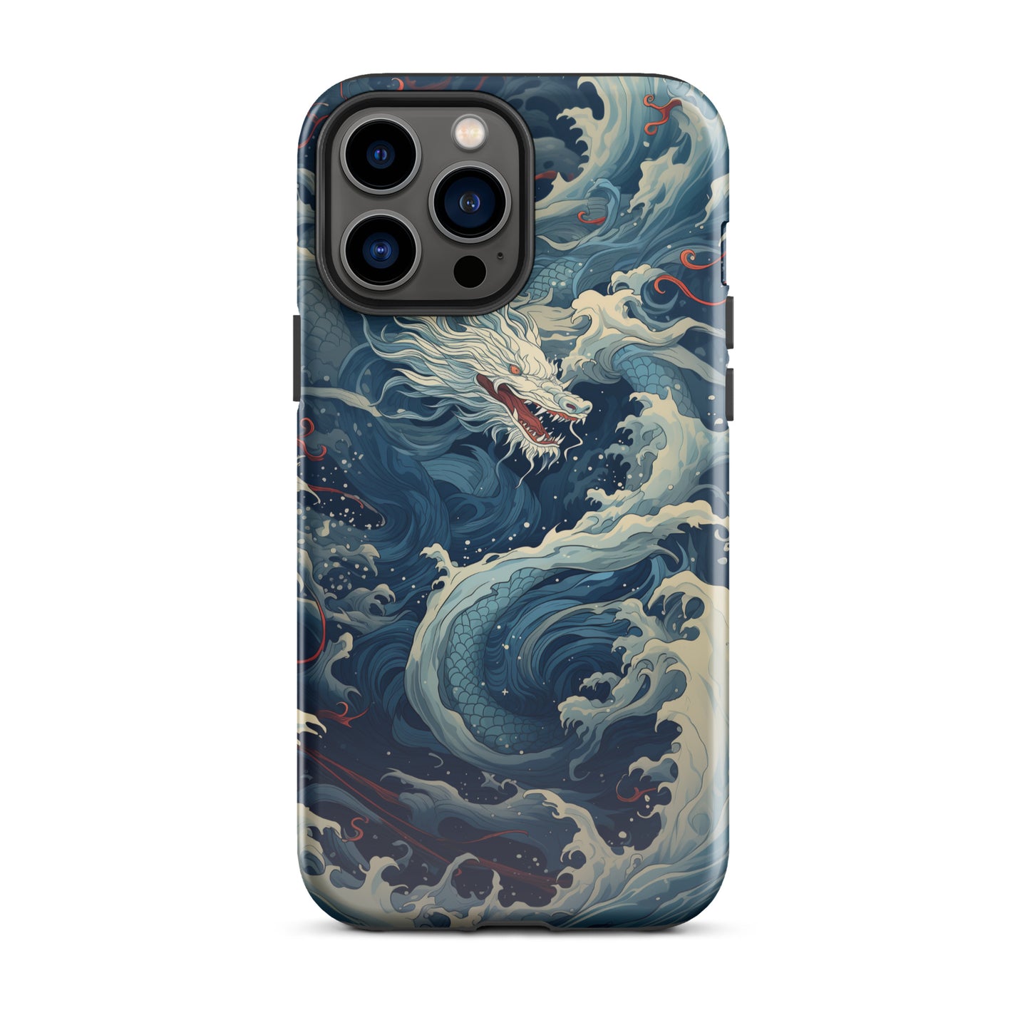 Coque d'iPhone® rigide "Dragon bleu"