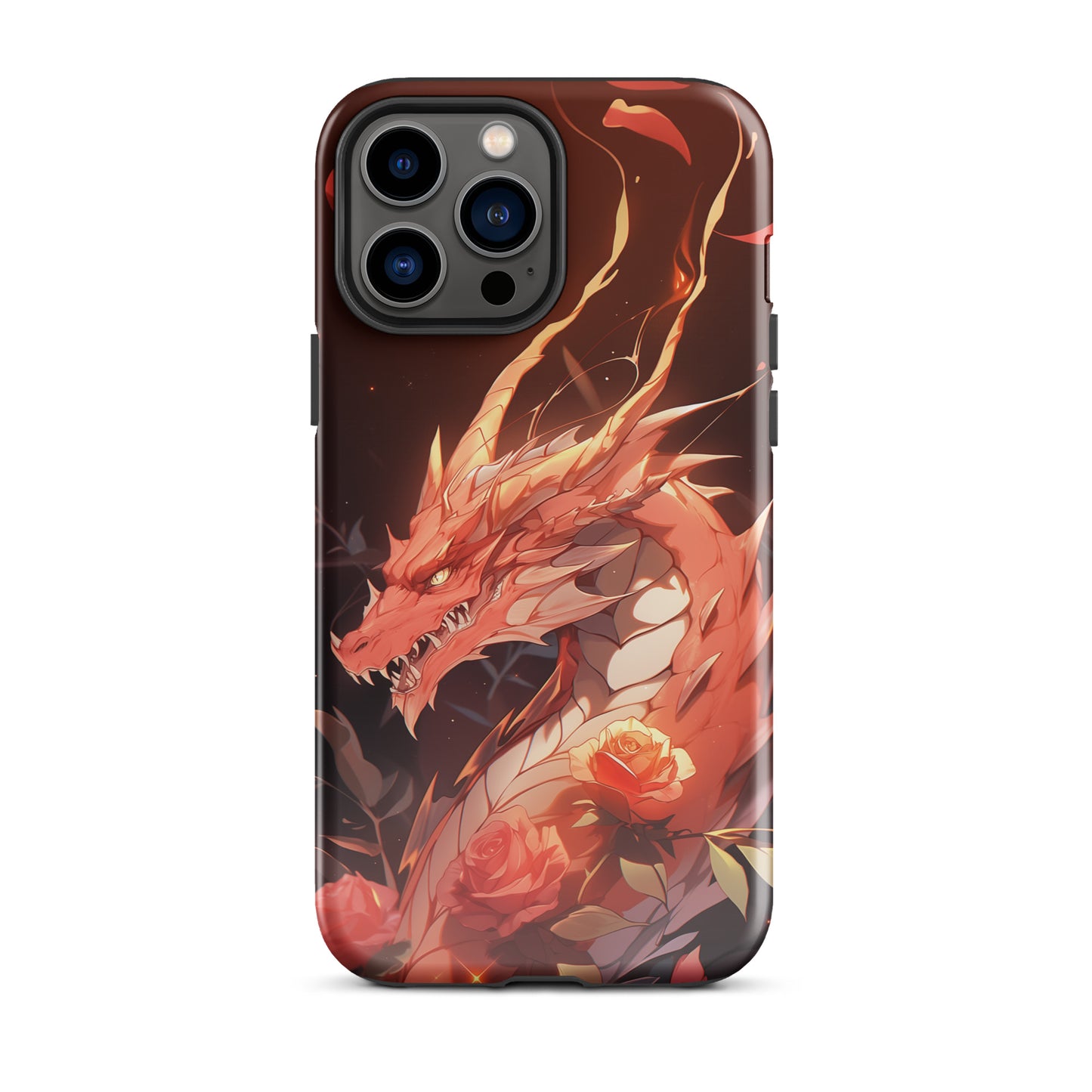 Coque d'iPhone® rigide "Rose Dragon"