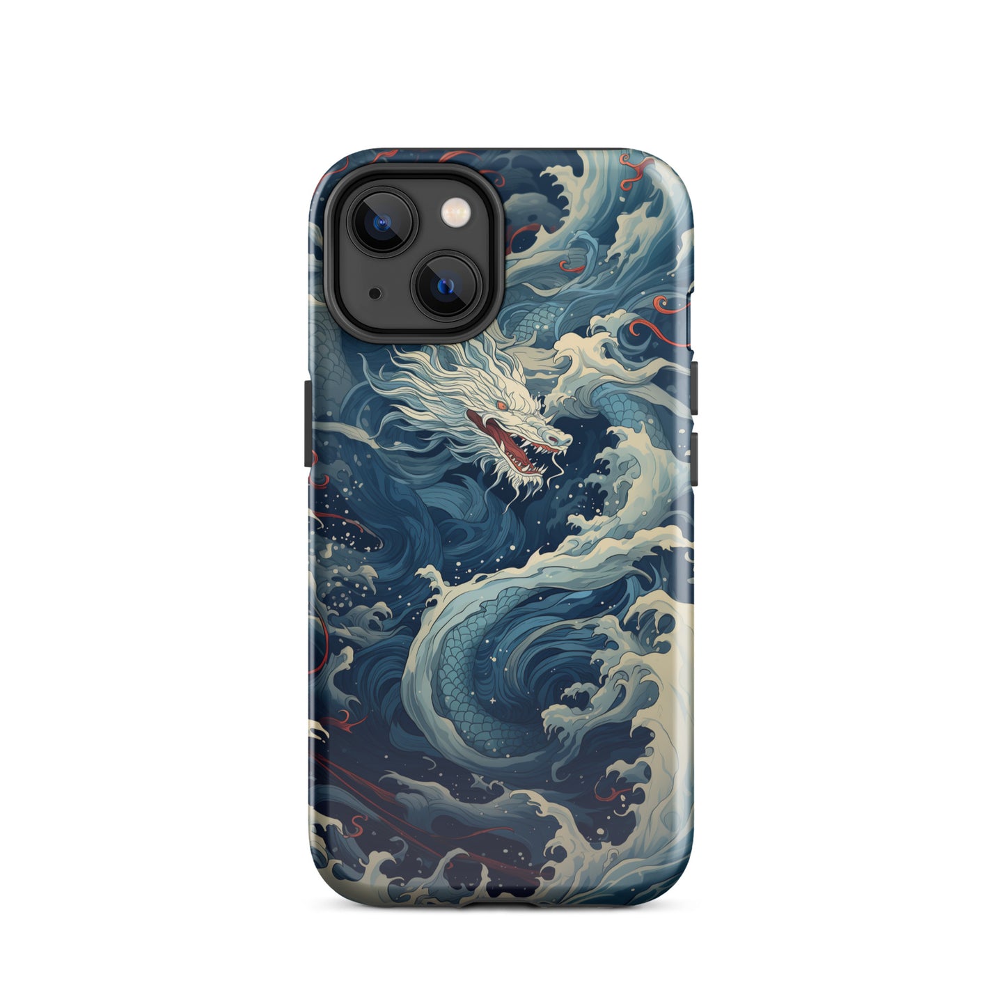 Coque d'iPhone® rigide "Dragon bleu"