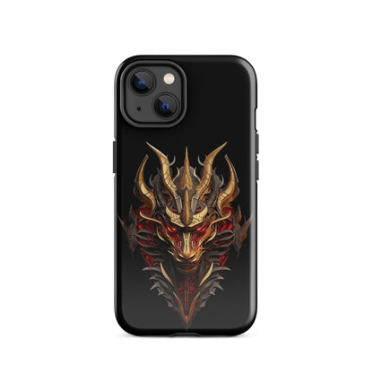 Coque d'iPhone® rigide "Dragon d'Or"