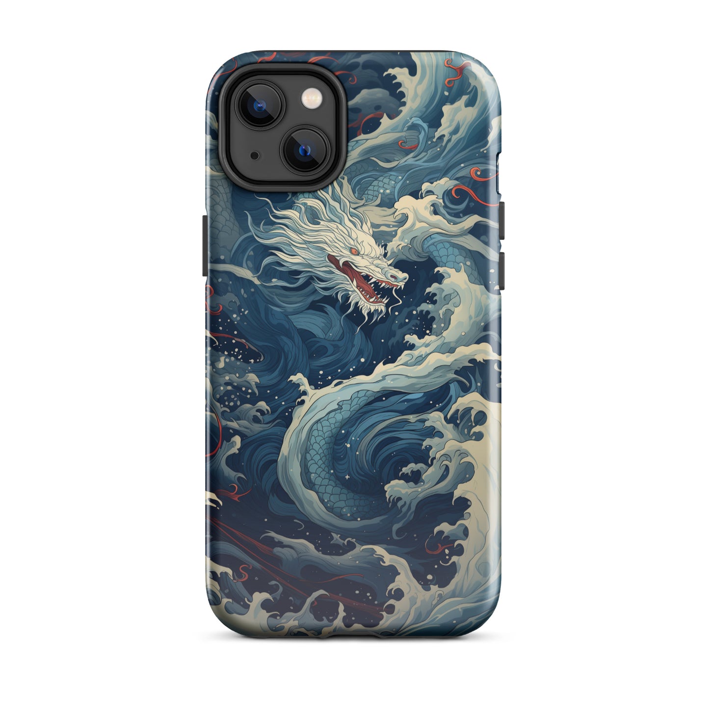 Coque d'iPhone® rigide "Dragon bleu"