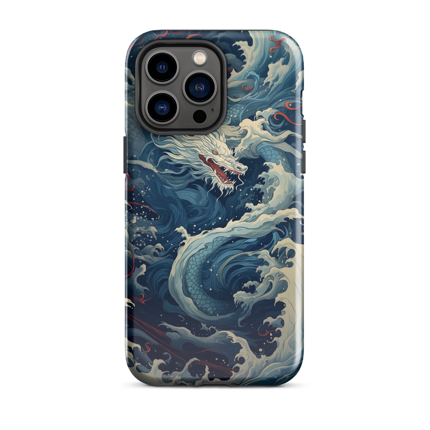 Coque d'iPhone® rigide "Dragon bleu"