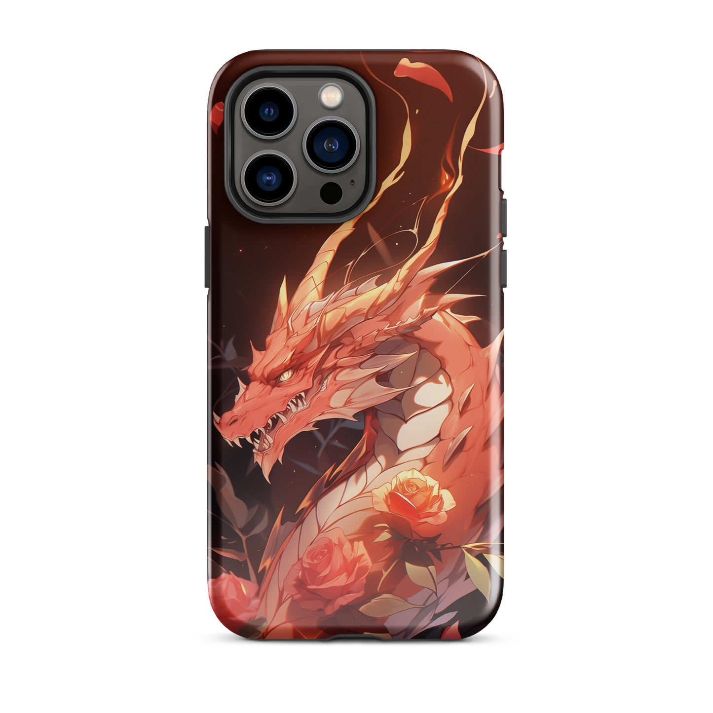 Coque d'iPhone® rigide "Rose Dragon"