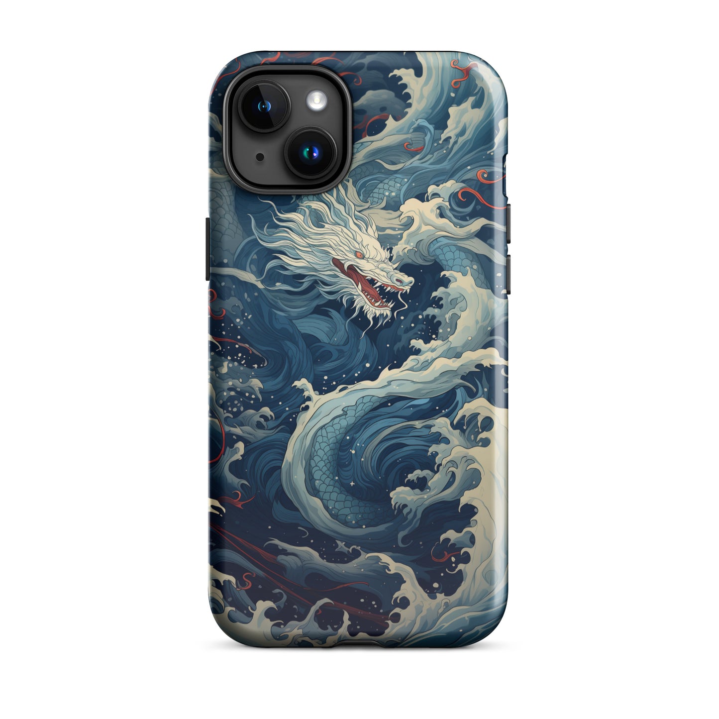 Coque d'iPhone® rigide "Dragon bleu"