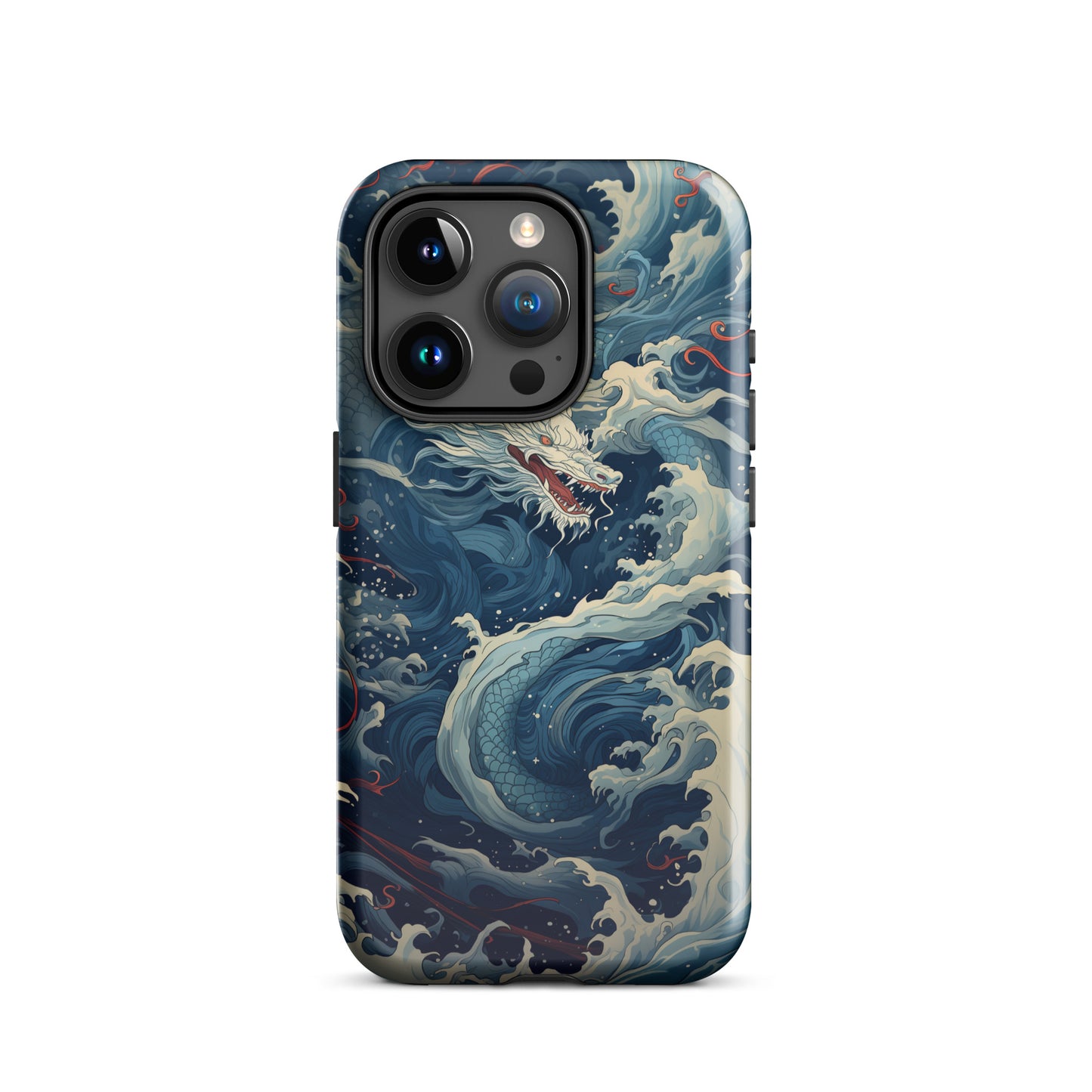 Coque d'iPhone® rigide "Dragon bleu"