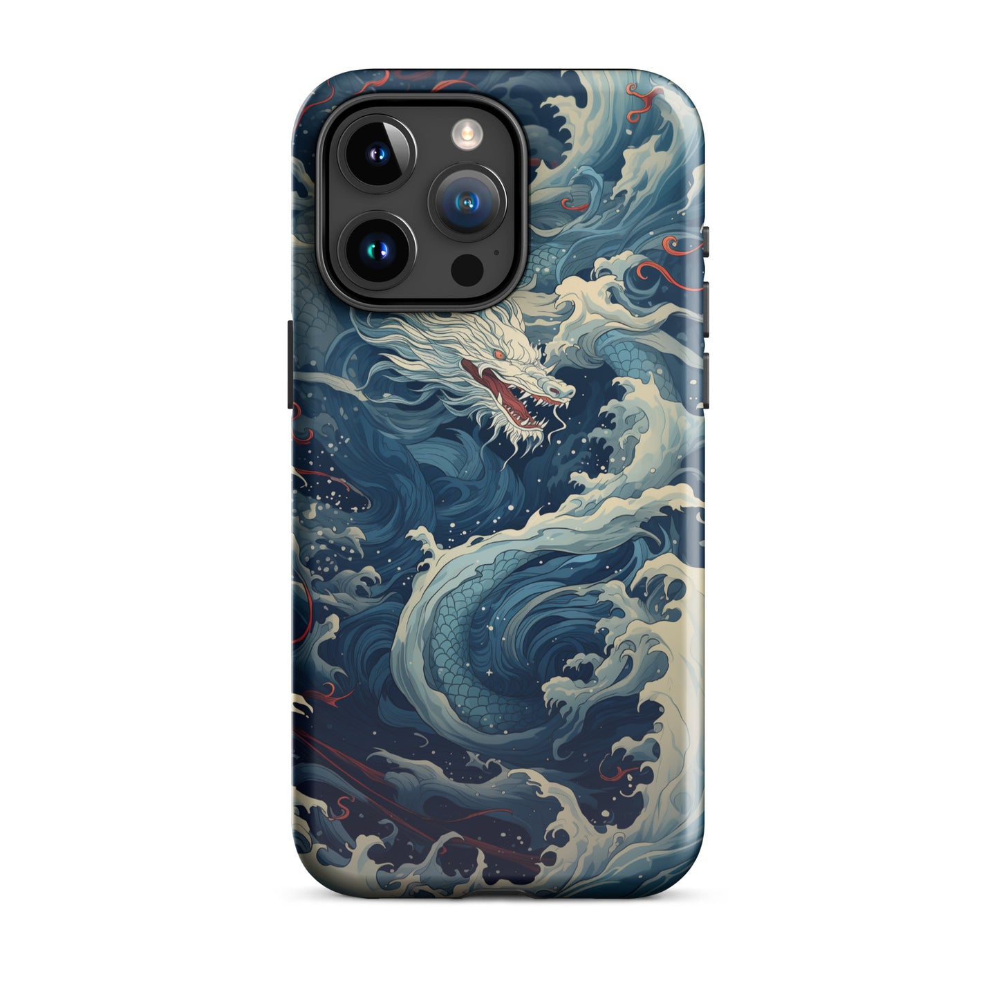 Coque d'iPhone® rigide "Dragon bleu"