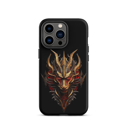 Coque d'iPhone® rigide "Dragon d'Or"