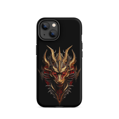 Coque d'iPhone® rigide "Dragon d'Or"