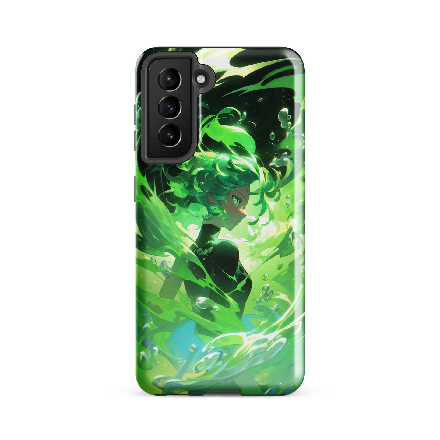 Coque solide pour Samsung® "Fille Émeraude"