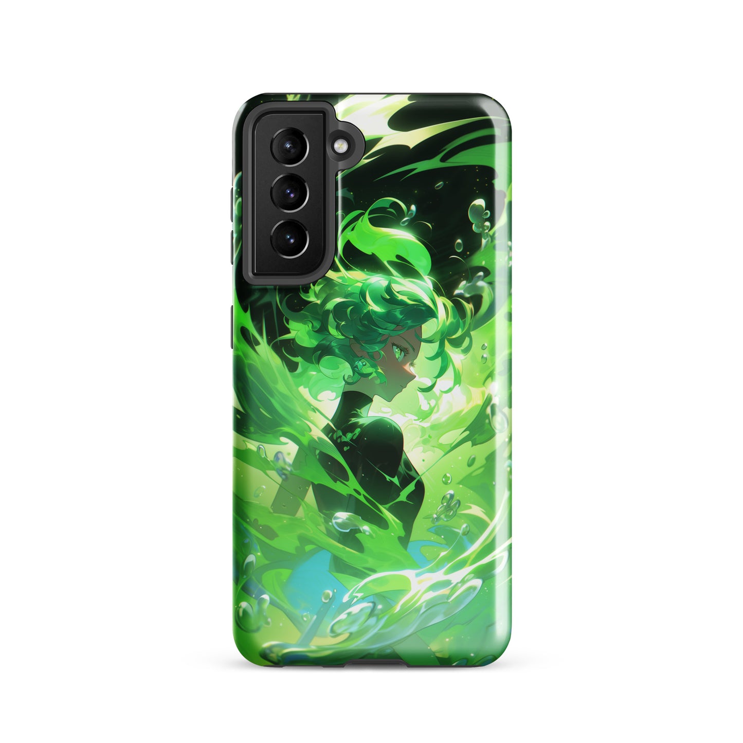 Coque solide pour Samsung® "Fille Émeraude"