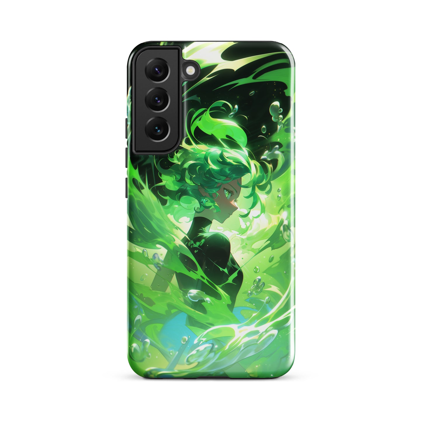 Coque solide pour Samsung® "Fille Émeraude"